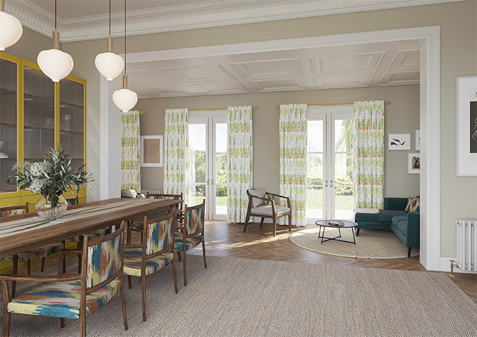 Lemon Grove, Blossom - Made to Measure Curtain - Image 8